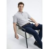 Fabrika Gri Erkek Regular Fit Polo T-Shirt Nobro Ceplı Nb - 3XL