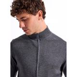 Fabrika Gri Melanj Hırka, S, 5003263229, Gri Melanj, Erkek