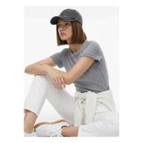 Fabrika Gri Melanj Kadın T-Shirt F6SL-TST0376