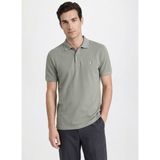 Fabrika Haki Erkek Slim Fit Polo T-Shirt F5SM-TST 2779 N