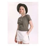 Fabrika Haki Kadın T-Shirt F6SL-TST0355