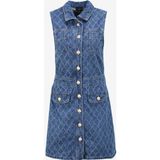 Fabrika Indigo Kadın Basic Elbise F4SL-ELB0552 - 34 - İndigo