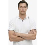 Fabrika Jakarlı Beyaz Erkek Polo T-Shirt Serıus Nb - 2XL