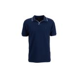 Fabrika Jakarlı Lacivert Erkek Polo T-Shirt Serıus Nb
