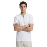 Fabrika Jakarlı Polo T-Shirt, M, 5003328919, Beyaz, Erkek