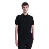 Fabrika Jakarlı Polo T-Shirt, M, 5003328926, Siyah, Erkek