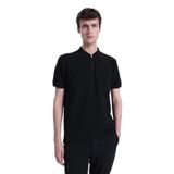 Fabrika Jakarlı Polo T-Shirt, S, 5003328926, Siyah, Erkek