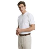 Fabrika Jakarlı Polo T-Shirt, XL, 5003328919, Beyaz, Erkek