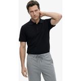 Fabrika Jakarlı Siyah Erkek Polo T-Shirt F6SM-TST 0939 Nb
