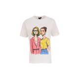 Fabrika Kadın T-Shirt 5003224087, Kırık Beyaz, M