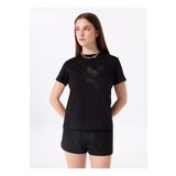 Fabrika Kadın T-Shirt 5003224250, Siyah, XS