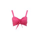 Fabrika Kalp Yaka Crop Bluz, F4SL-BLZ0803