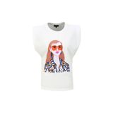 Fabrika Kırık Beyaz Bisiklet Yaka T-Shirt, L, 5003087338, Kırık Beyaz, Kadın
