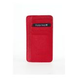 Fabrika Kırmızı Kadın 7x13x2 cm Deri Kartlık Frk 528 Flt