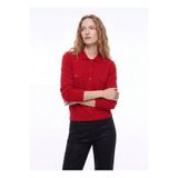 Fabrika Kırmızı Kadın Hırka F6WL-HRK0047