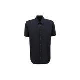 Fabrika Kısa Kollu Regular Fit Gömlek, M, 5003087320, Lacivert, Erkek