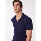 Fabrika Lacivert Erkek Basic Polo T-Shirt F4SM-TST 0981 - XL