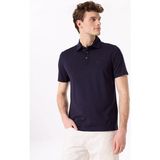 Fabrika Lacivert Erkek Basic Rayon Karışımlı Polo T-Shirt F5SM-TST 2040