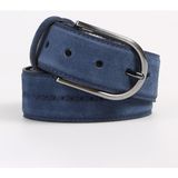 Fabrika Lacivert Erkek Deri Kemer Frk 034 - 130 cm