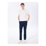 Fabrika Lacivert Erkek Normal Paça Bağlamalı Basic Chino Pantolon F4SM-PNT 0777