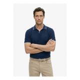 Fabrika Lacivert Erkek Regular Fit Jakarlı Polo T-Shirt SERIUS NB