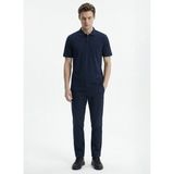 Fabrika Lacivert Erkek Regular Fit Polo T-Shirt Nobro Ceplı Nb