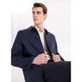 Fabrika Lacivert Erkek Slim Fit Ceket F6SM-CKT 2549