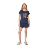 Fabrika Lastikli Bel Basic Şort Brunel, XS, 5002974655, Lacivert, Kadın