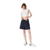 Fabrika Lastikli Bel Basic Şort, XS, 5003087374, Lacivert, Kadın