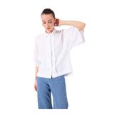 Fabrika Loose Fit%100 Keten Gömlek, 36, 5003224186, Beyaz, Kadın