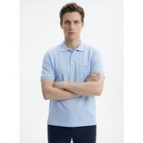 Fabrika Mavi Erkek Regular Fit Polo T-Shirt Nobro Ceplı Nb