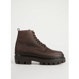 Fabrika Menga-Blaine Kahve Deri Erkek Bot