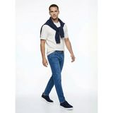 Fabrika Normal Bel Normal Paça Slim Fit Mavi Erkek Denim Pantolon F6SM-PNT 2806 - 32 / 32