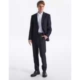 Fabrika Normal Bel Slim Fit Lacivert Erkek Takım Elbise Oxford- P- B- Cıty - 46