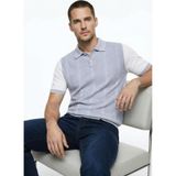 Fabrika Polo Yaka Slim Fit Jakarlı Kazak, XL, 5003325505, Gri Melanj, Erkek