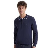 Fabrika Polo Yaka Slim Fit Kazak, L, 5003275541, Lacivert, Erkek
