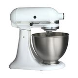 Fabrika-Re Kitchenaid RRK45WH 250-WATT 4-1/2-Quart Stand Mixer, White - Siyah