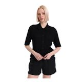 Fabrika Regular Fit Düz Örgü Hırka, L, 5003325488, Siyah, Kadın