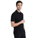 Fabrika Regular Fit Polo T-Shirt Cepli, XL, 5003327113, Siyah, Erkek