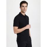 Fabrika Regular Fit Polo T-Shirt Nobro Cepli, S, 5003327113, Siyah, Erkek