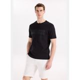 Fabrika Relaxed Baskılı T-Shirt, L, 5003328791, Siyah, Erkek