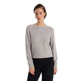 Fabrika Relaxed Fit Kazak, M, F5WL-KZK0421, Gri, Kadın