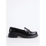 Fabrika Rugan Siyah Kadın Loafer Fallon - 38