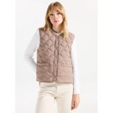 Fabrika Şişme Yelek Kapitone Desen Regular Fit, F5WL-YLK0391