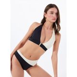 Fabrika Siyah - Ekru Bikini Alt, 40, 5003114412, Siyah - Ekru, Kadın