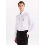 Fabrika Siyah Erkek Alttan Britli Regular Fit Gömlek F6SM-GML 2700 - Beyaz - XL
