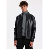Fabrika Siyah Erkek Deri Mont F5WM-MNT 2502 - XL