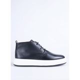 Fabrika Siyah Erkek Deri Sneaker BELFORD - 40