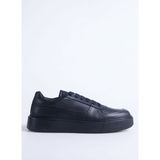 Fabrika Siyah Erkek Deri Sneaker SEKA-LECTRA
