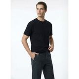 Fabrika Siyah Erkek Relaxed Jakarlı T-Shirt F6SM-TST 2626